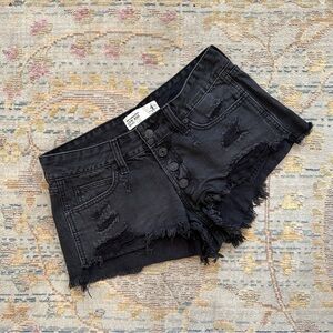 🖤 A&F • Button Fly Cut-offs • 9-inch Rise • Size 4 / 27